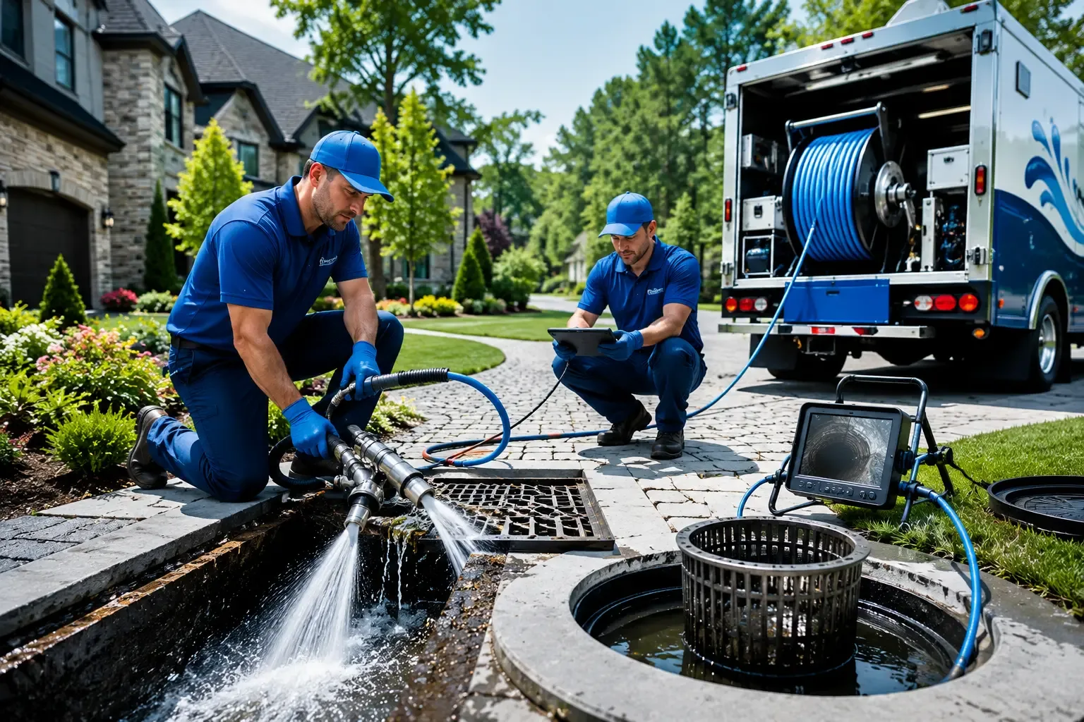 Local outdoor drain cleaning professionals in Stockton, KS